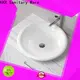 KingKonree elegant above counter vessel sink supplier for hotel 1