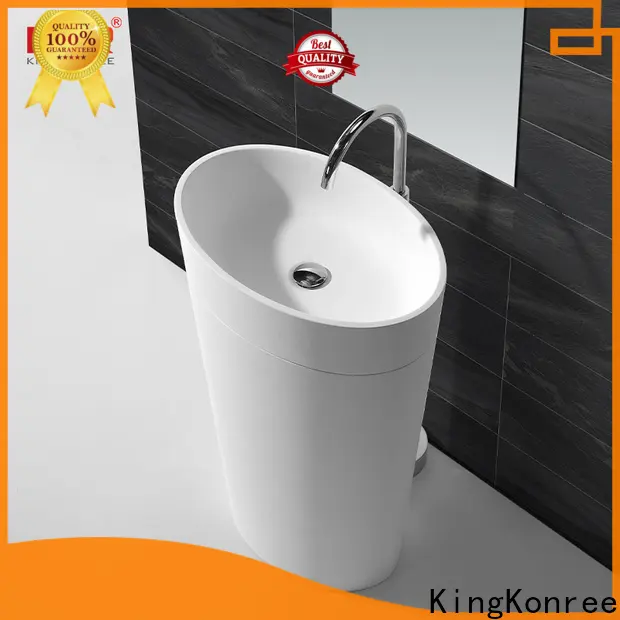 KingKonree free design bathroom wash basin top-brand for shower room 1