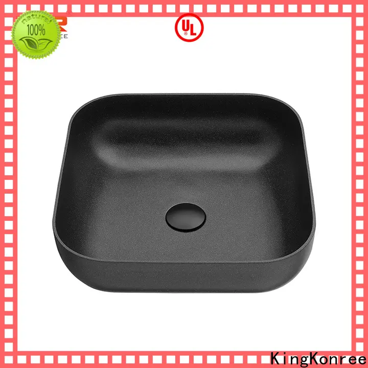 KingKonree durable small countertop basin cheap sample for room 1