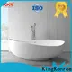 KingKonree marble acrylic clawfoot bathtub custom for bathroom 1