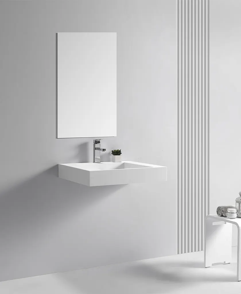KingKonree wall mount lavatory sink customized for hotel 2