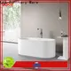 KingKonree matt stone resin freestanding bath at discount for bathroom 1