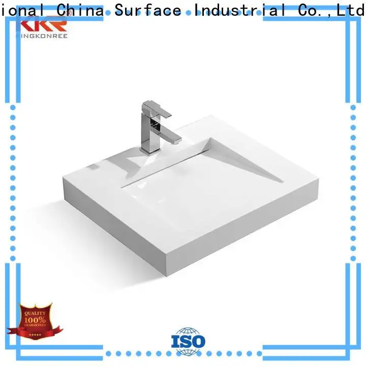 solid washroom basin manufacturer for hotel 1