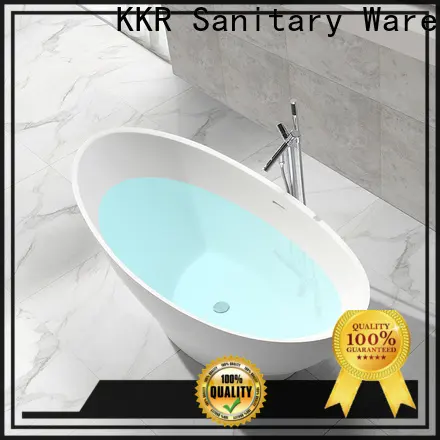 KingKonree high-end acrylic clawfoot bathtub free design 1