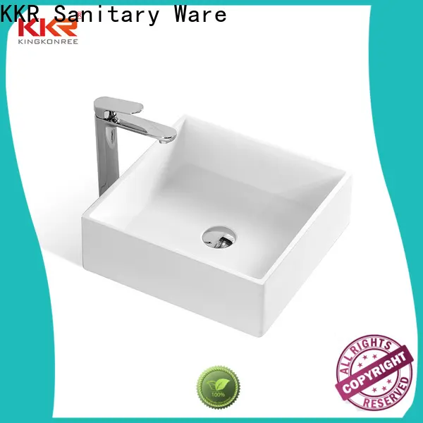 KingKonree durable small countertop basin customized for room 1