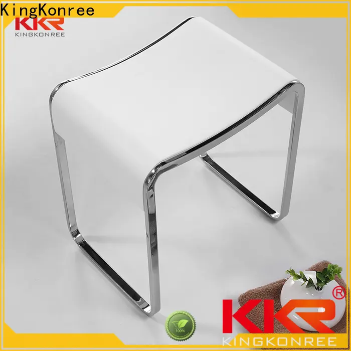 KingKonree thick white bathroom stool bulk production for home 1