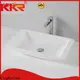 KingKonree white small countertop basin supplier for restaurant 1