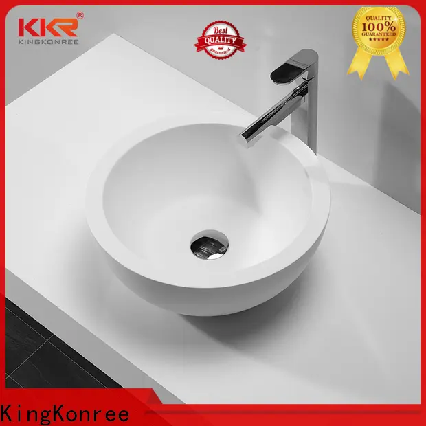 KingKonree best quality top mount bathroom sink at discount for home 1