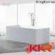 KingKonree rectangular freestanding bathtub free design for hotel 1