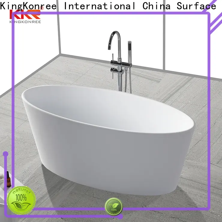 KingKonree freestanding soaking bathtub OEM for bathroom 1