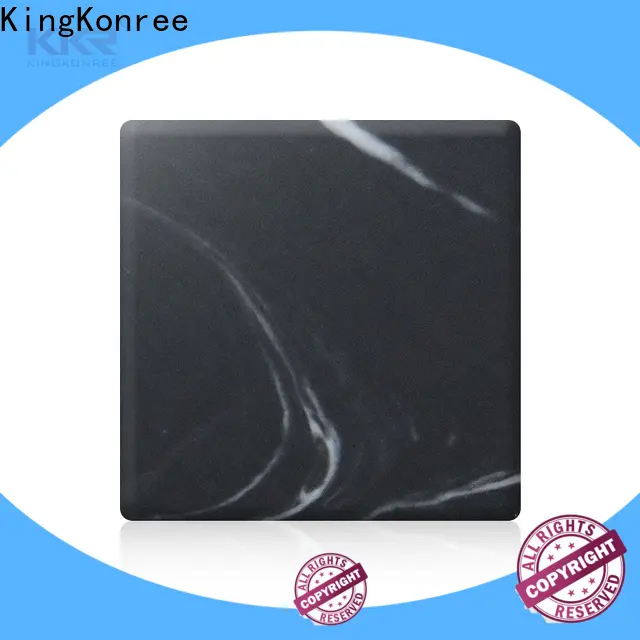 KingKonree quality acrylic solid surface sheet directly sale for hotel 1