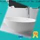 KingKonree black acrylic freestanding bathtub custom for bathroom 1