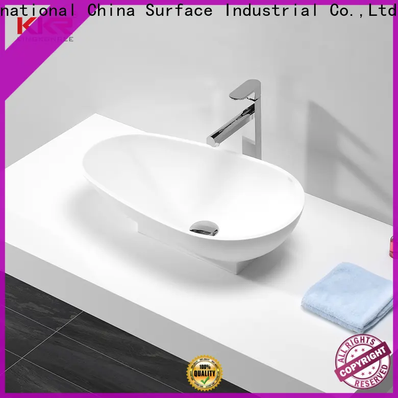 elegant above counter basins design for hotel 1