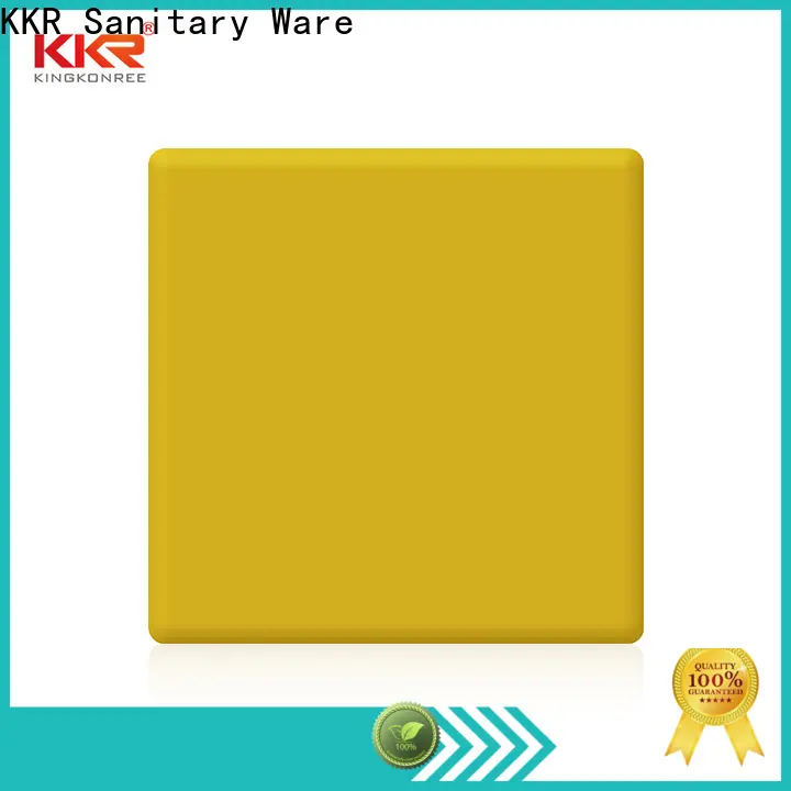 KingKonree red acrylic solid surface countertops customized for home 1