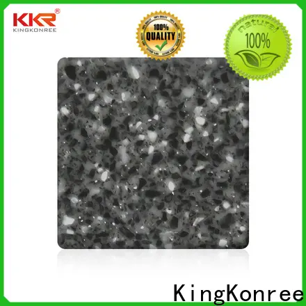 KingKonree solid surface countertop material customized for hotel 1
