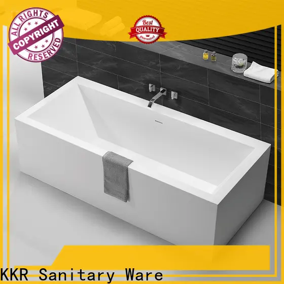 KingKonree quality rectangular freestanding tub free design for shower room 1