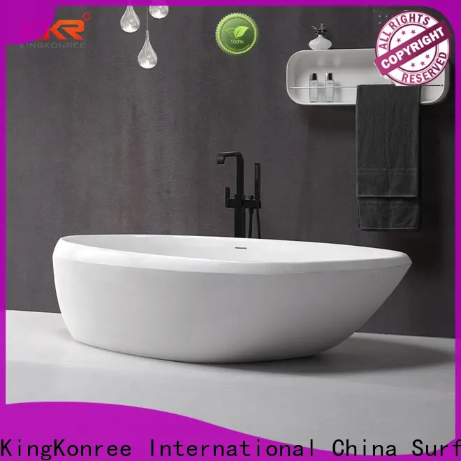 KingKonree rectangular freestanding bathtub custom for bathroom 1