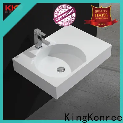 KingKonree royal wall hung wash basin customized for toilet 1