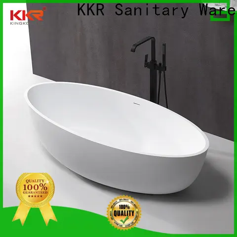 overflow rectangular freestanding bathtub ODM 1