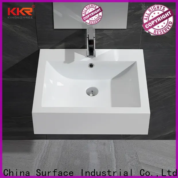 KingKonree free design solid surface sink for wholesale 1