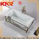 KingKonree stone resin freestanding bath at discount 1