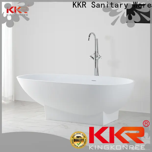 KingKonree quality small freestanding soaking tub at discount for hotel 1