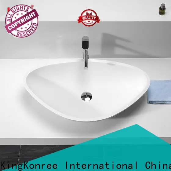 KingKonree approved above counter vessel sink supplier for room 1