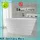 finish rectangular freestanding bathtub ODM 1
