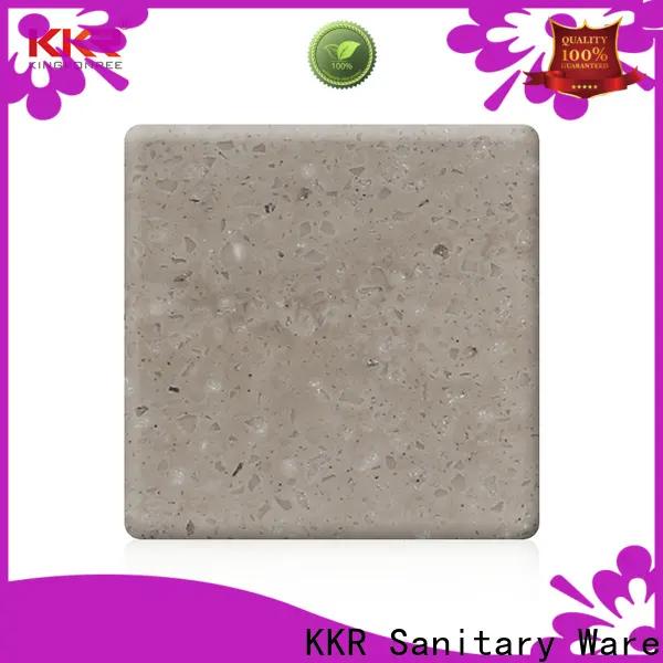 KingKonree grey solid surface sheets for sale supplier for hotel 1