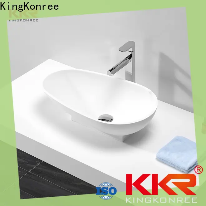 KingKonree above counter sink bowl design for room1 1