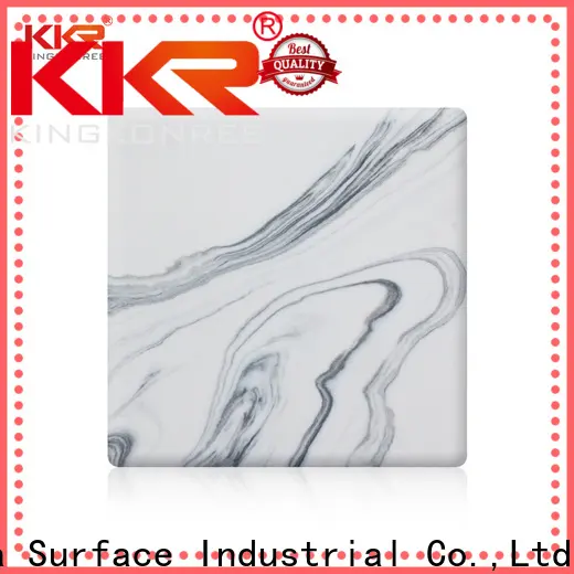 white solid surface sheets customized for room 1