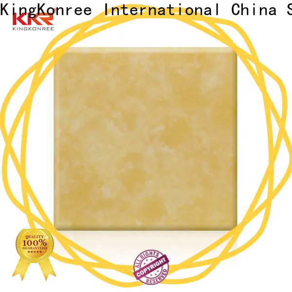 KingKonree white white solid surface countertops top brand for motel 1