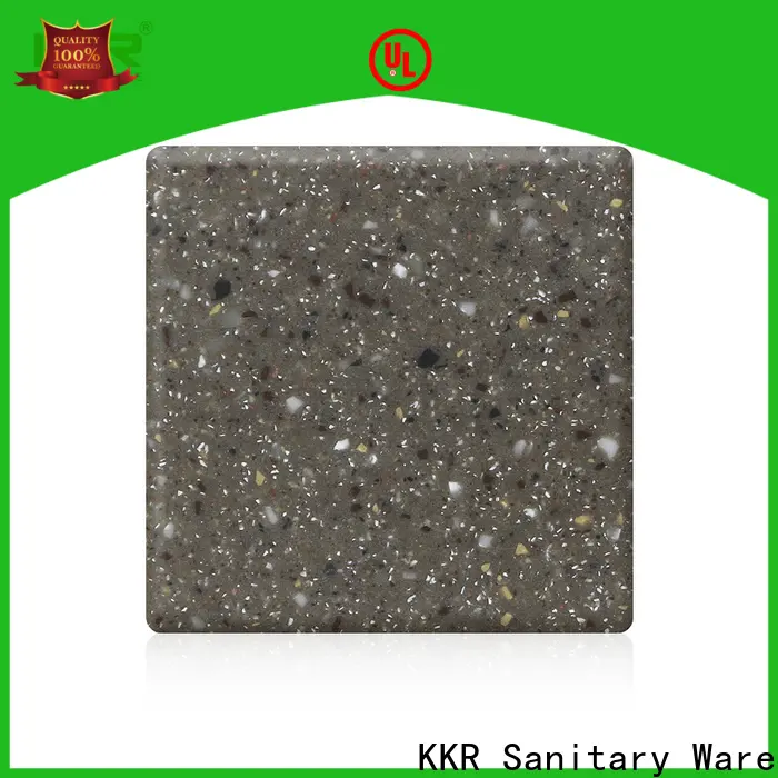 KingKonree plain solid surface countertop material customized for room 1