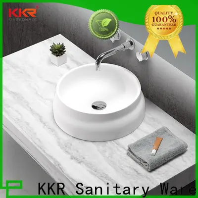 KingKonree sanitary ware above counter vessel sink at discount for restaurant 1