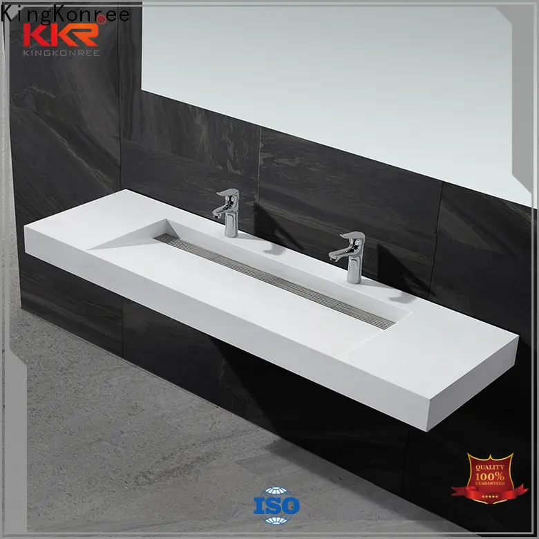 KingKonree stainless steel wash basin sink for hotel 1
