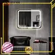 led light large vanity mirror customized design for toilet 1