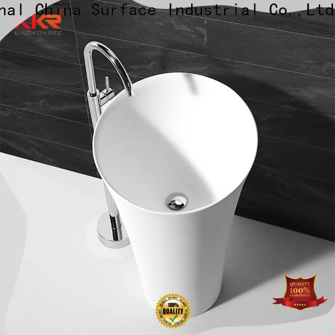 sturdy floor standing basin design for bathroom 1