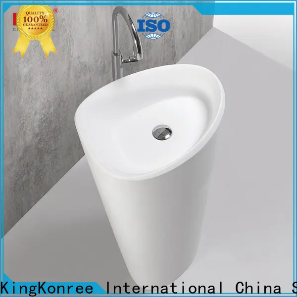 KingKonree at discount solid surface basin on-sale for hotel 1