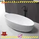 KingKonree finish stone resin freestanding bath at discount for bathroom 1