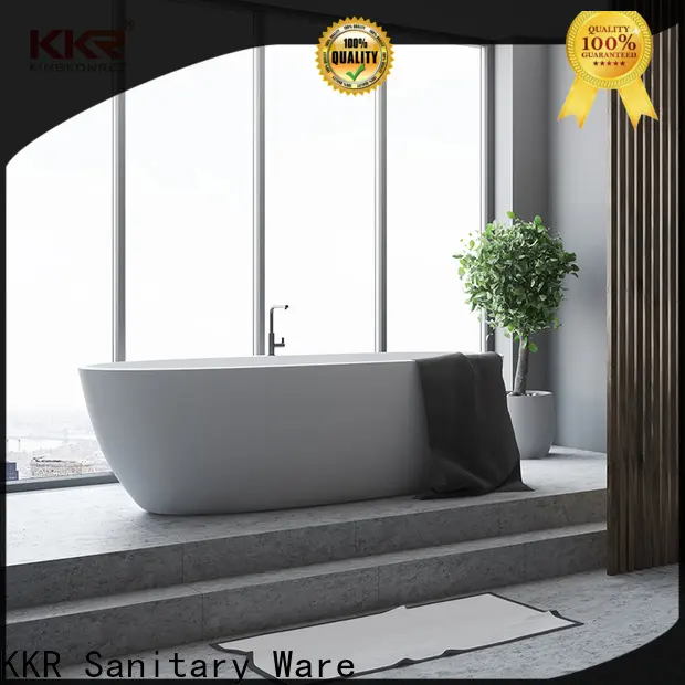 KingKonree solid surface freestanding tubs OEM for family decoration 1