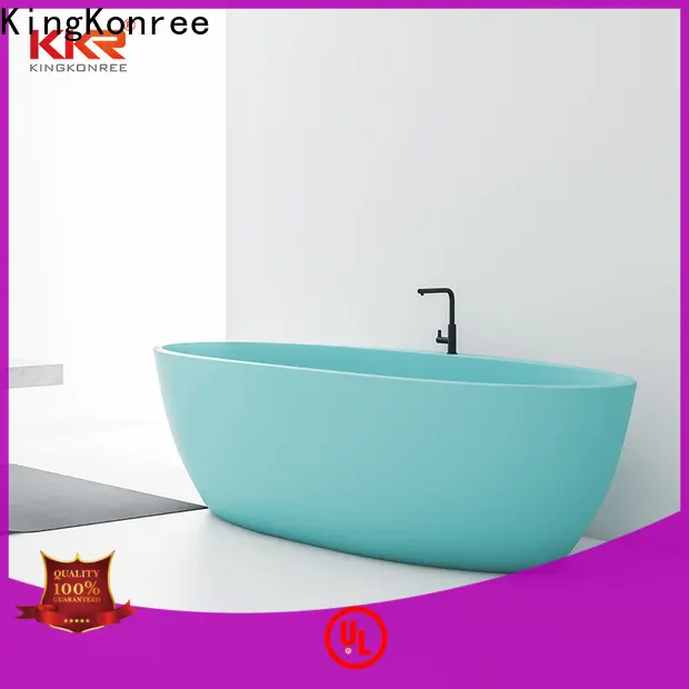 black acrylic freestanding tub OEM for shower room 1