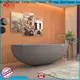 overflow solid surface freestanding tub ODM 1