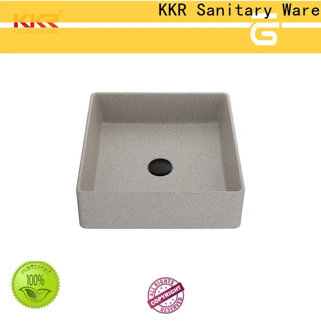 KingKonree sanitary ware above counter vessel sink manufacturer for home 1