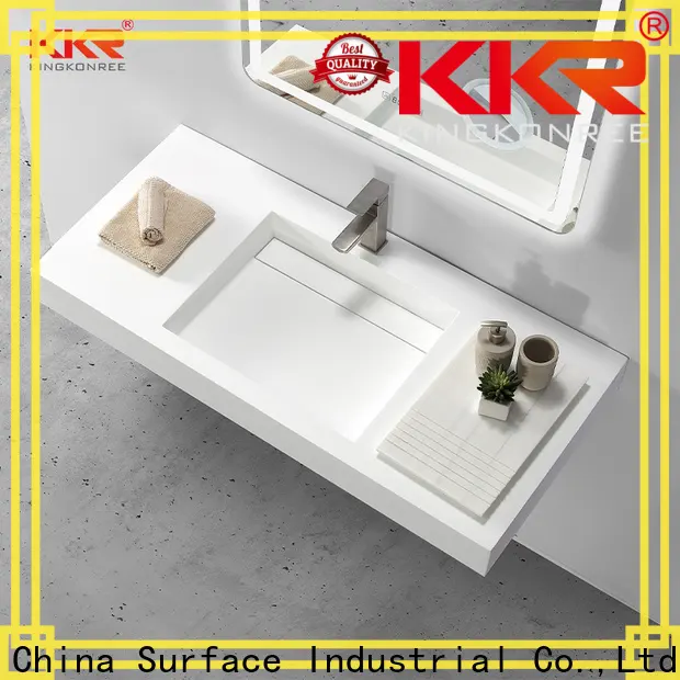 stable wall hung wash basin customized for hotel 1