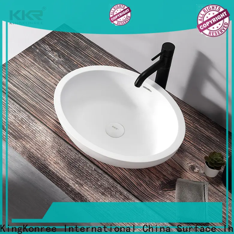 KingKonree pure small countertop basin cheap sample for room 1
