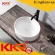 KingKonree white above counter vanity basin at discount for restaurant 1