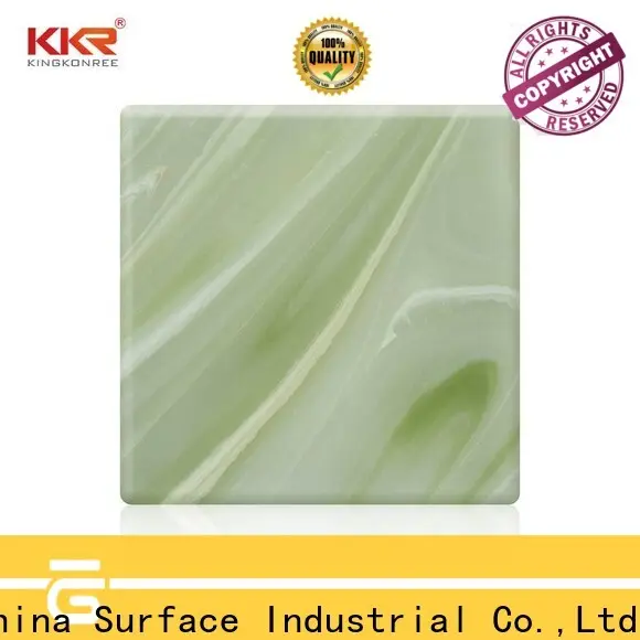 KingKonree integrated translucent countertops supplier for motel 1