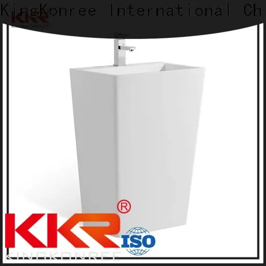 KingKonree pan shape free standing wash basin design for home1 1