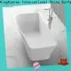 KingKonree practical stone resin bathtub at discount 1