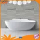 KingKonree contemporary freestanding bath at discount 1